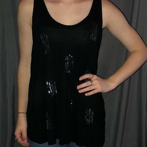 Black with bead detail